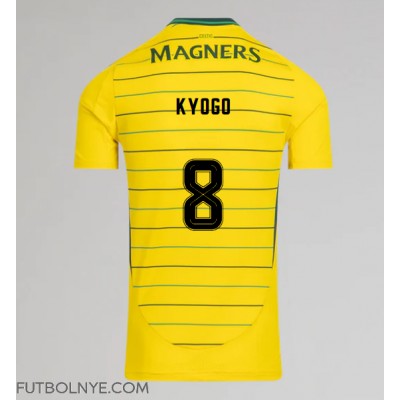 Camiseta Celtic Kyogo Furuhashi #8 Visitante Equipación 2024-25 manga corta Camiseta Celtic Kyogo Furuhashi #8 Visitante Equipación 2024-25 manga corta